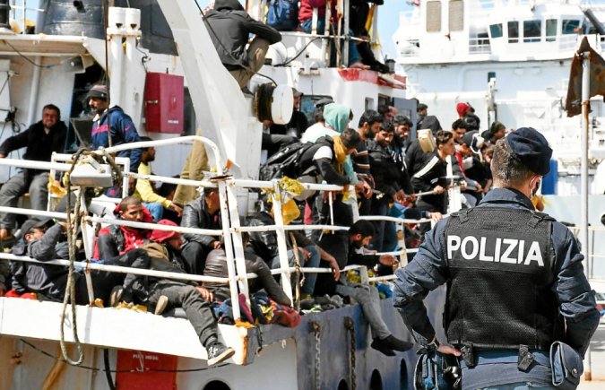 Face à l’immigration, l’Italie dégaine l’état d’urgence Face à l’immigration, l’Italie dégaine l’état d’urgence