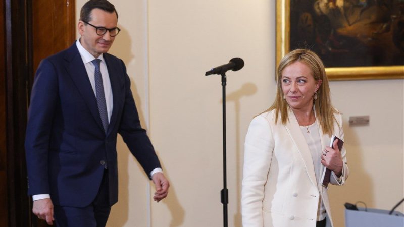 Immigration : Giorgia Meloni lâchée par ses alliés polonais et hongrois Immigration : Giorgia Meloni lâchée par ses alliés polonais et hongrois