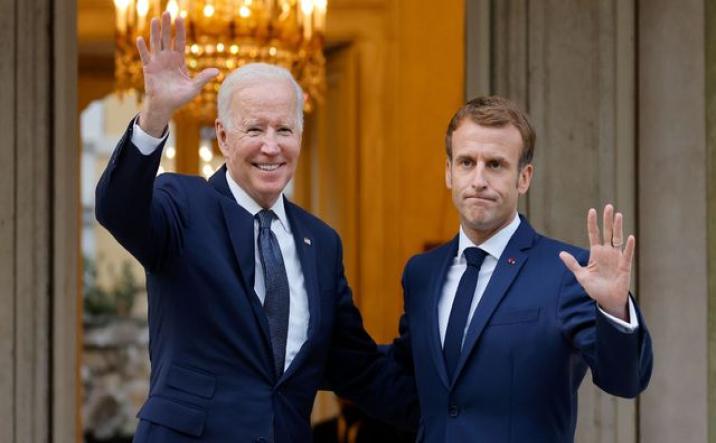 À Washington, Macron met en garde les Etats-Unis contre une «fragmentation de l'Occident»