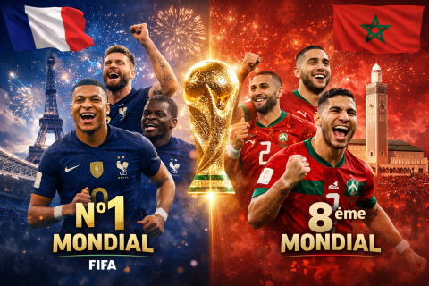 France1er- Maroc 8eme