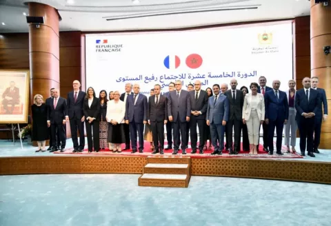 Réunion de Haut Niveau Maroc-France à Rabat