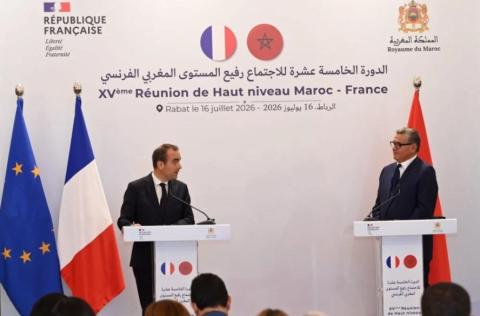 Lecornu et Akhannouch à Rabat — Réunion de Haut Niveau Maroc-France
