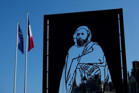Sculpture de l'émir Abdelkader vandalisée à Amboise 