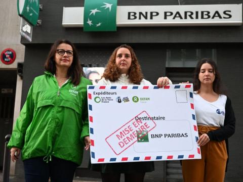 BNP Paribas assignée en justice par trois ONG