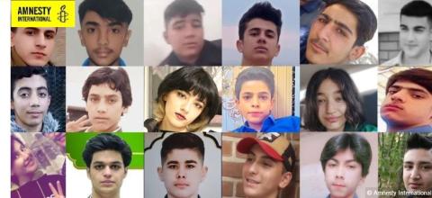 Iran : des centaines d’enfants blessés, détenus et torturés