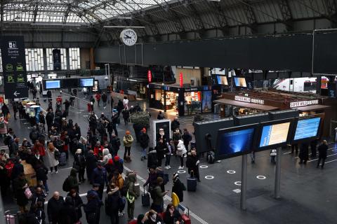 Sabotage : la gare de l'Est à Paris à l'arrêt