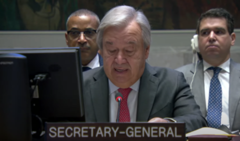 Le chef de l'ONU condamne des «violations» à Gaza, colère d'Israël
