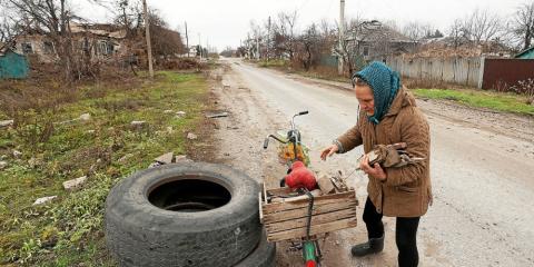 A Kamyanka, village ukrainien dévasté, il faudra survivre à l’hiver