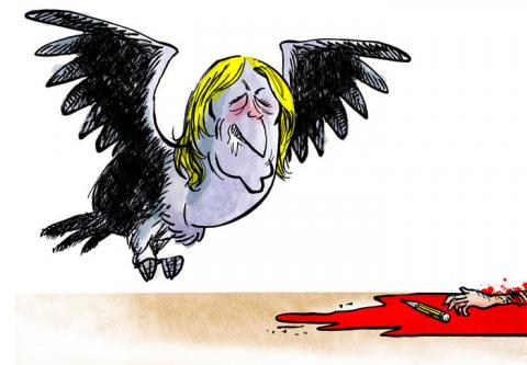 Le vrai visage de Marine Le Pen : libertés violées, censure de la presse, violences contre les personnes