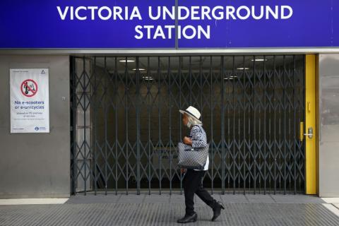 Londres paralysée par la grève des transports publics