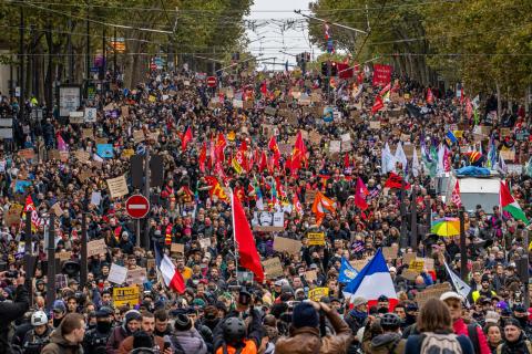 Paris : le 24 octobre sous tension