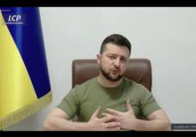 L'Ukraine au cœur de la présidentielle, Zelensky implore l'aide de la France