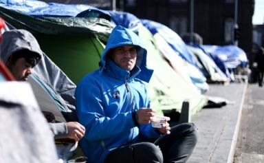A Bruxelles, de nombreux exilés à la rue, victimes de la «crise de l'asile»