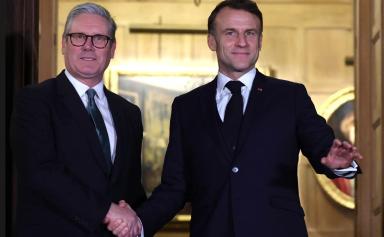 Keir Starmer et Emmanuel Macron
