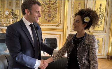 Iran : la "révolution" Amini saluée par Macron