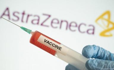 une suspension du AstraZeneca