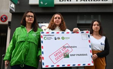 BNP Paribas assignée en justice par trois ONG