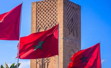 Drapeau marocain brûlé Aubervilliers 2026