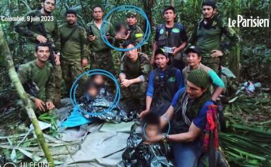 Miracle : quatre enfants sauvés après avoir erré 40 jours dans la jungle colombienne