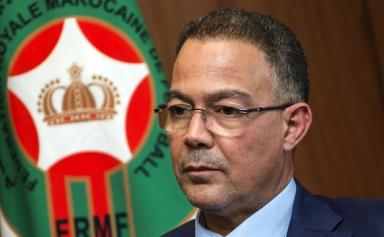 Fouzi Lekjaa, président de la Fédération royale marocaine de football