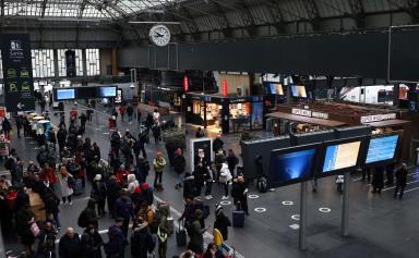 Sabotage : la gare de l'Est à Paris à l'arrêt