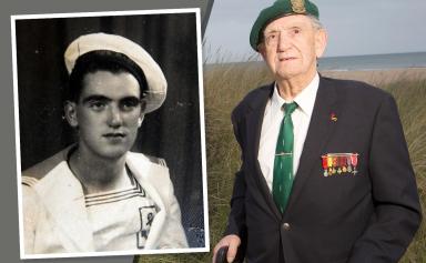 Hommage au «héros» Léon Gautier, dernier héros français du Débarquement en Normandie