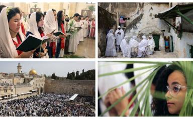A Jérusalem, célébrations juives, chrétiennes et musulmanes sous haute sécurité