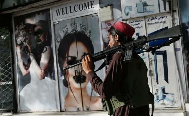 Afghanistan : rues de Kaboul après le retrait complet de l'armée américaine