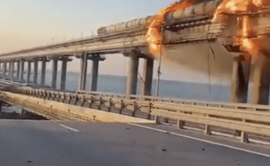Ukraine : Poutine humilié au pont de Kertch