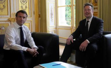 Annonce de 13 milliards d'investissements étrangers en France et rencontre Emmanuel Macron - Elon Musk