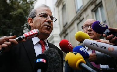 Mohammed Moussaoui, ancien président du Conseil français du culte musulman et fondateur de l’Union des mosquées de France (AFP)