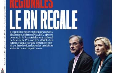 Régionales en France : Sévère déculottée pour Marine Le Pen