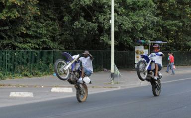 France : la lutte contre les rodéos urbains