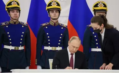 La Russie isolée et sous pression après l'annexion de nouveaux territoires en Ukraine