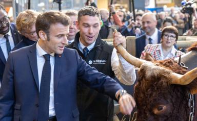 Le Salon de l'agriculture et le président