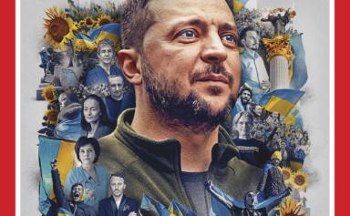 Volodymyr Zelensky et «l'esprit de l'Ukraine» personnalités de l'année 2022 pour Time magazine