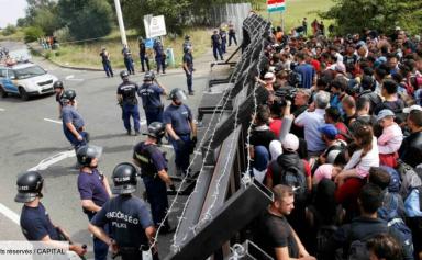 à la frontière serbo-hongroise, ces hommes qui souhaitent gagner l'Europeà la frontière serbo-hongroise, ces hommes qui souhaitent gagner l'Europe
