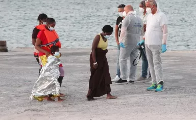 Italie : Salvini en campagne antimigrants sur l'île de Lampedusa