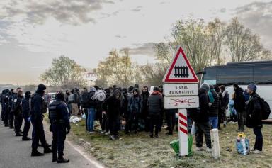 Migrants : Évacuation d'ampleur des campements du littoral du nord de la France