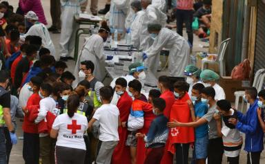 Immigration : près d’un millier de mineurs non accompagnés dans l’enclave espagnole de Ceuta
