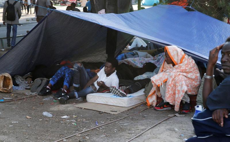 Migrants et demandeurs d'asile en France - Île-de-France