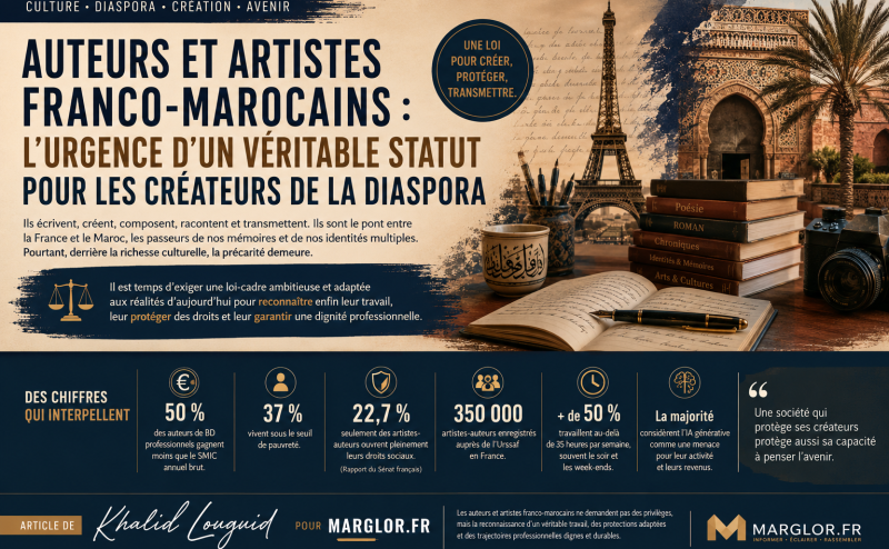 Auteurs et artistes franco-marocains