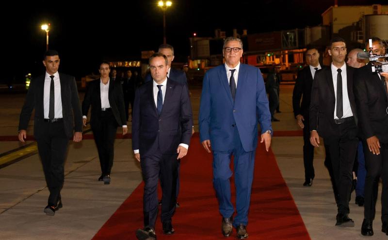 Sébastien Lecornu à Rabat